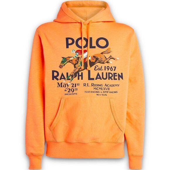 POLO RALPH LAUREN Hoodie Men’s Size XXL / 2XL Riding Academy Sweater Hooded NEW